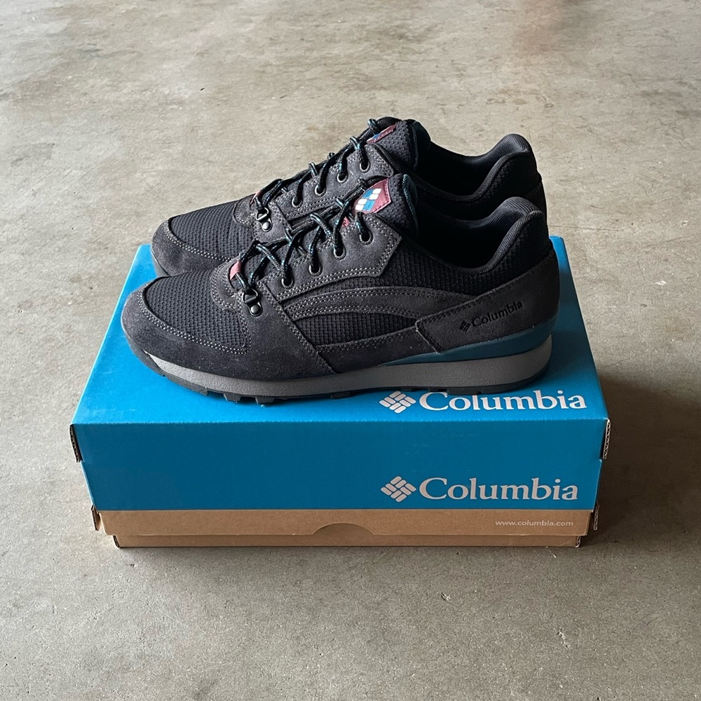 Columbia Wildone Navigate Men's Black Outdoor Hiking Sneakers Size 11.5 Mens